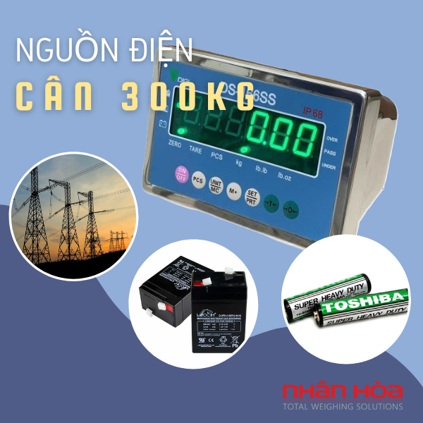 Cân điện tử 300kg