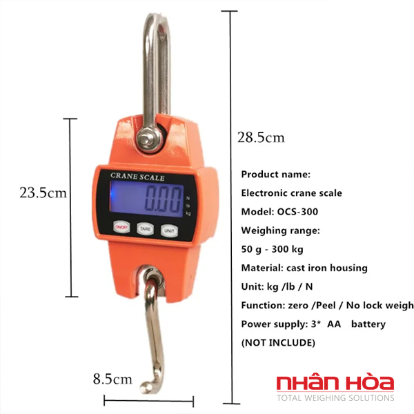 Cân điện tử 500kg