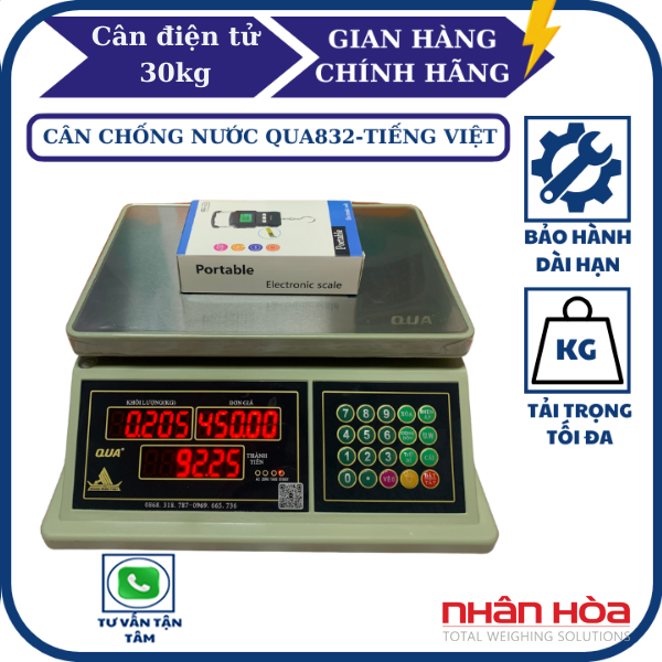 Cân điện tử 1g