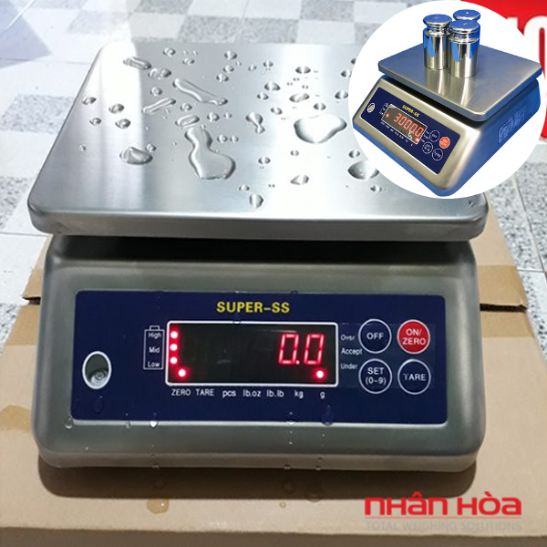 Cân điện tử hải sản