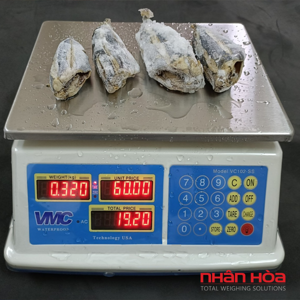 Cân điện tử hải sản