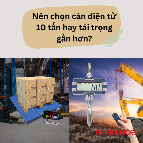 Cân điện tử 10 tấn