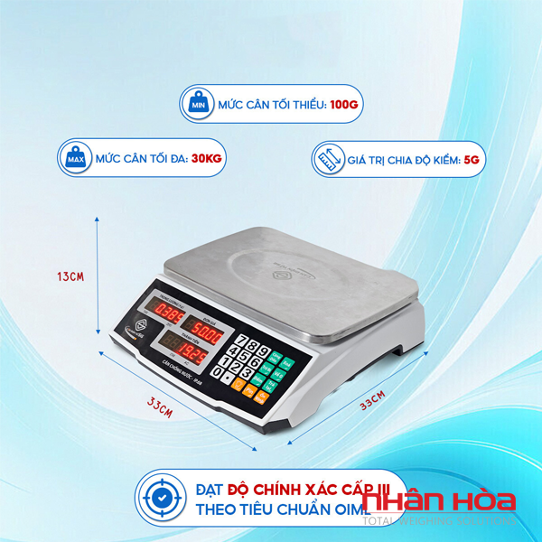 Cân điện tử 1g