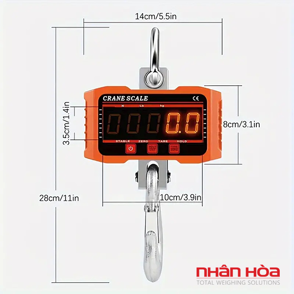 Cân điện tử 10 tấn