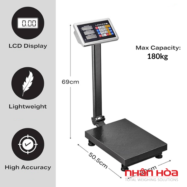 Cân điện tử 180kg