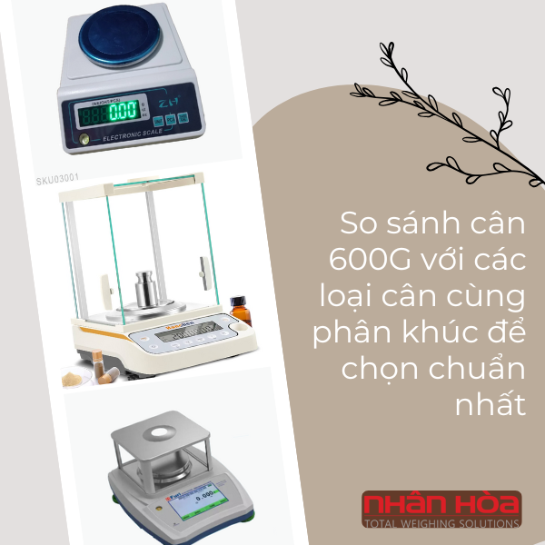 Cân điện tử 600g