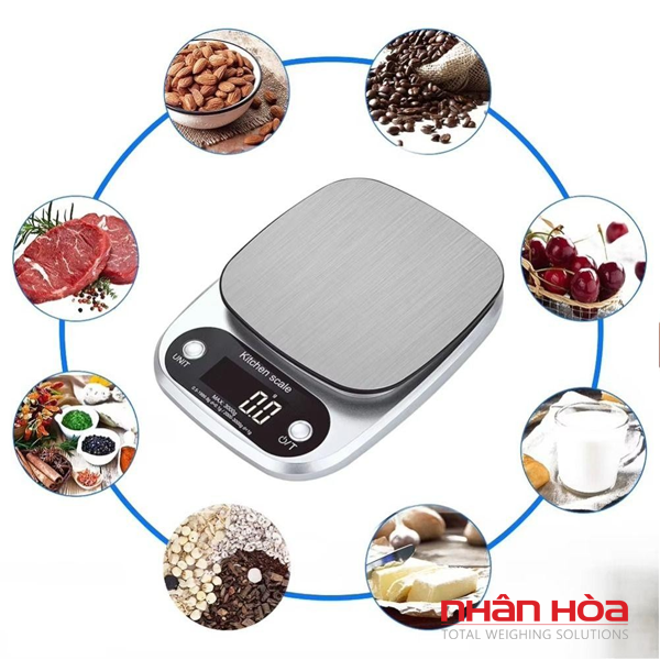 Cân điện tử mini nhà bếp