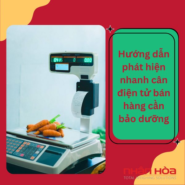 Cân điện tử bán hàng