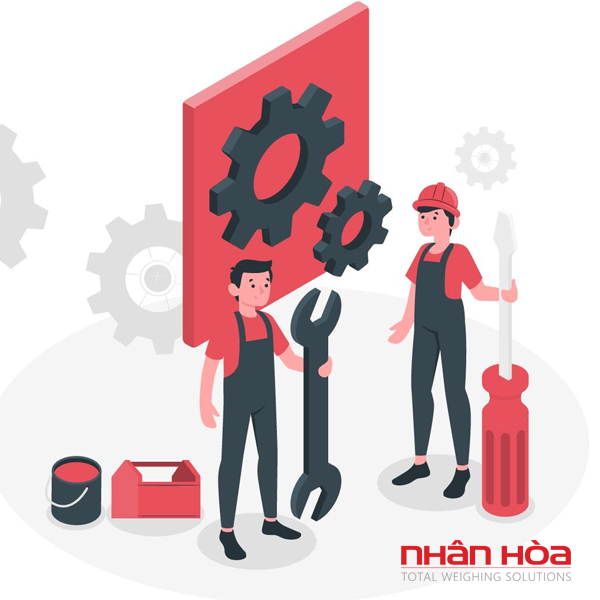 Cân điện tử bán thịt