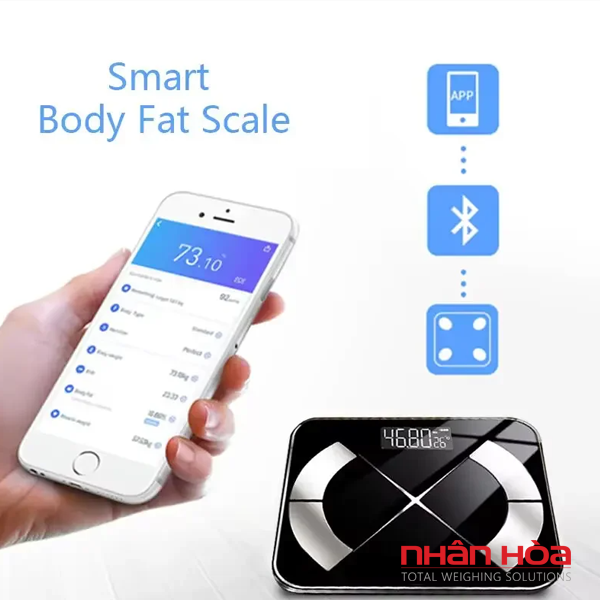 Cân điện tử bluetooth