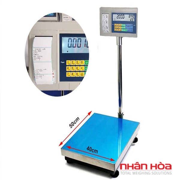 Cân điện tử có máy in