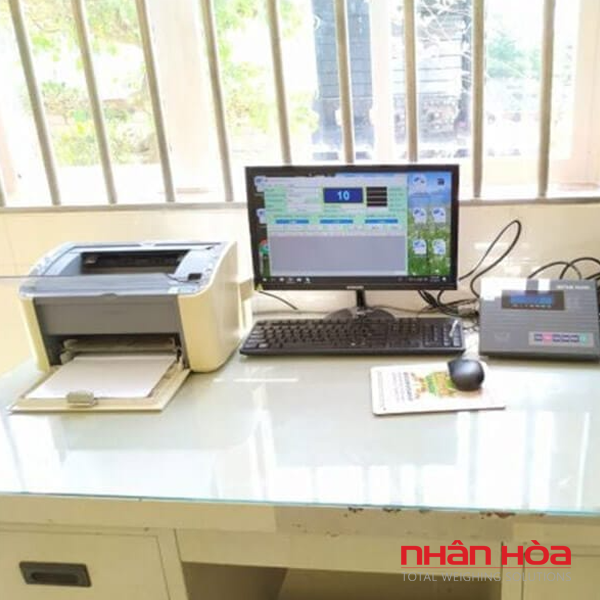Cân điện tử có máy in