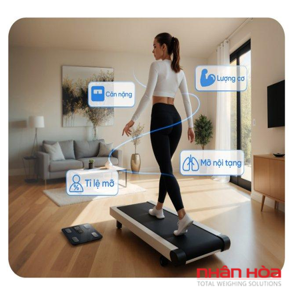 Cân điện tử đo lượng mỡ