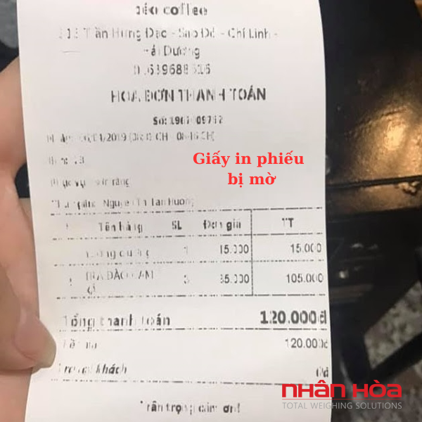 Cân điện tử in phiếu