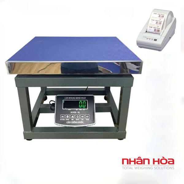 Cân điện tử in tem
