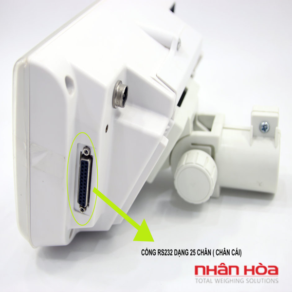 Cân điện tử kết nối với máy tính
