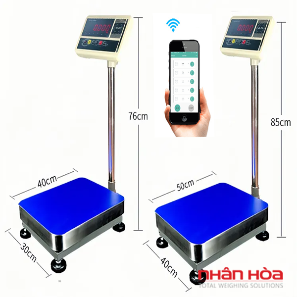 Cân điện tử kết nối với máy tính