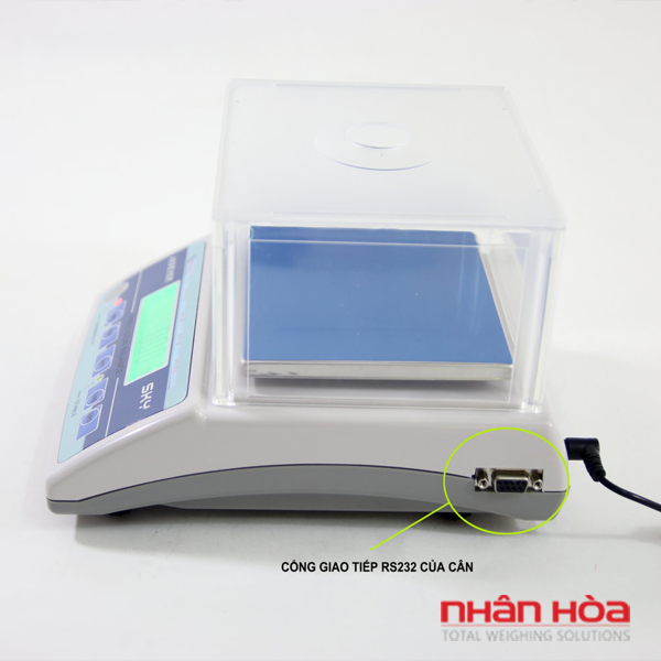 Cân điện tử kết nối với máy tính
