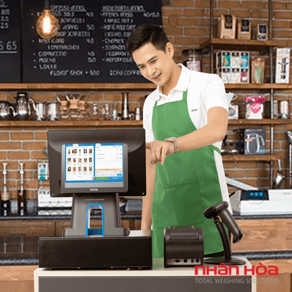 Cân điện tử kết nối phần mềm kiotviet