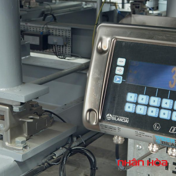  Cân điện tử kết nối với PLC