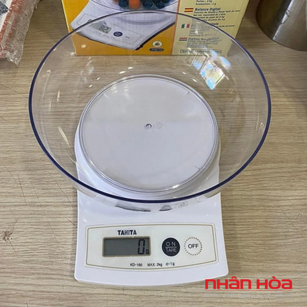 Cân điện tử làm bánh