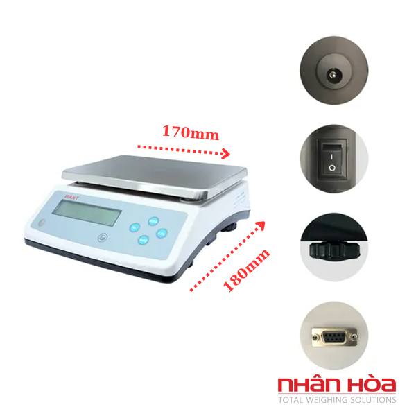 Cân điện tử lưu dữ liệu
