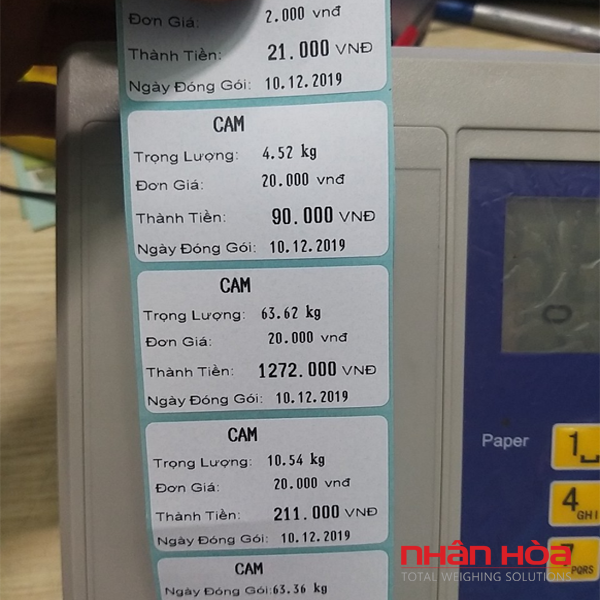 Cân điện tử siêu thị