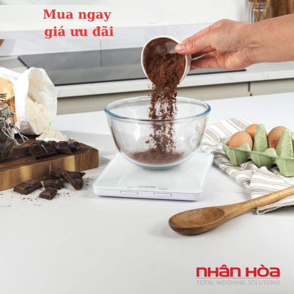 Cân điện tử làm bánh
