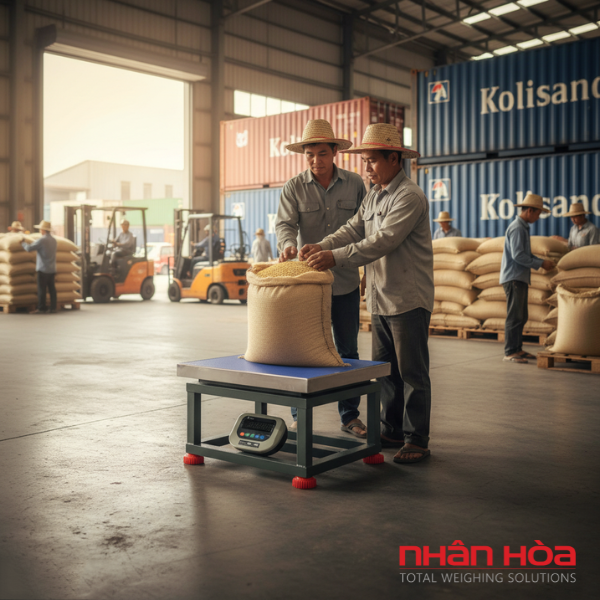 Cân lúa điện tử