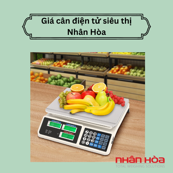 Cân điện tử siêu thị