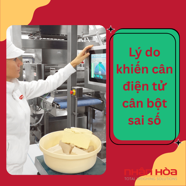 Cân bột điện tử