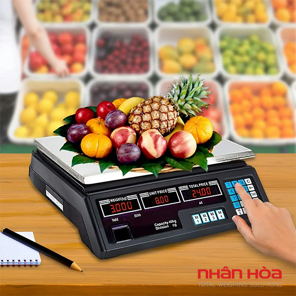 Cân hoa quả điện tử