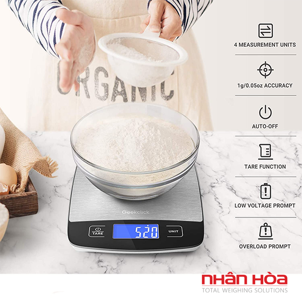 Cân bột điện tử
