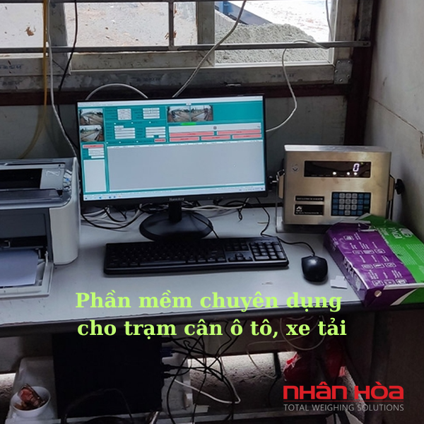 Phần mềm kết nối cân điện tử với máy tính