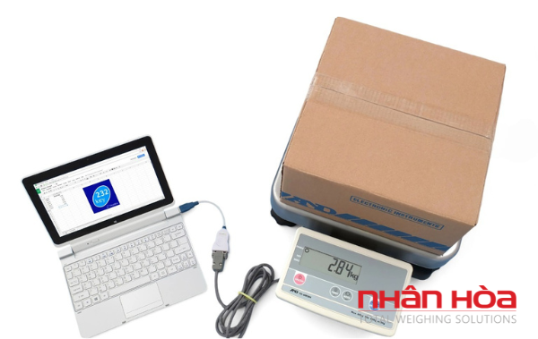 Kết nối đầu cân với máy tính
