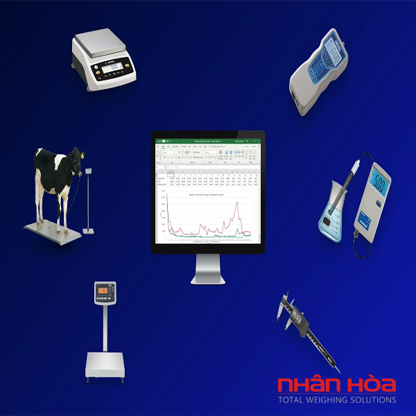 Phần mềm kết nối cân điện tử với máy tính