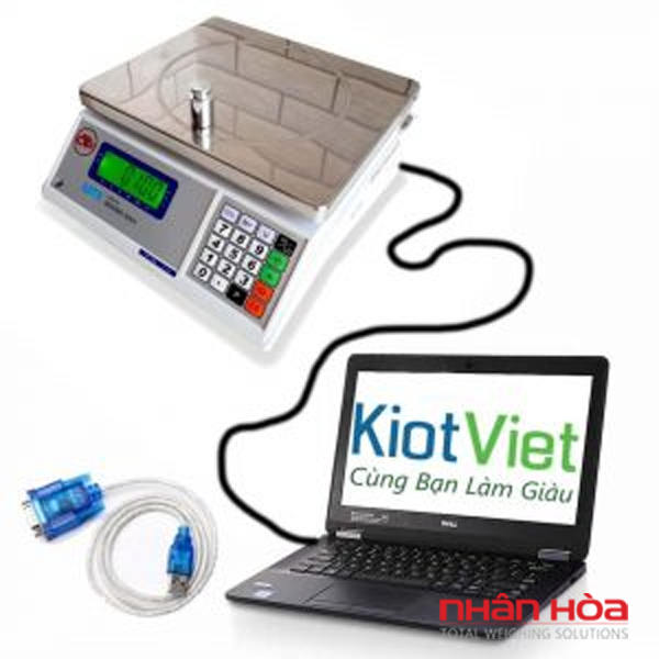 Phần mềm kết nối cân điện tử với máy tính