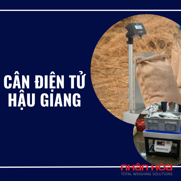 Cân điện tử Hậu Giang