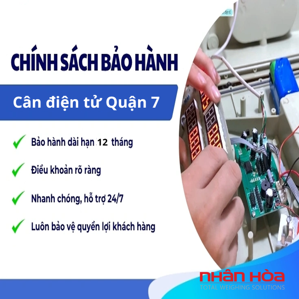 Cân điện tử Quận 7
