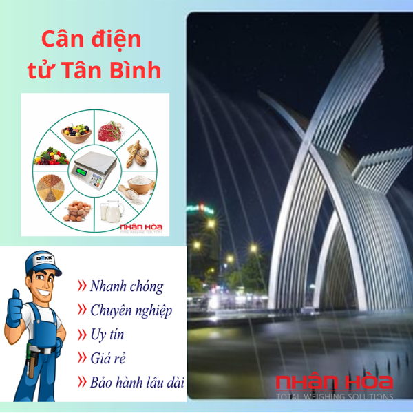 Cân điện tử quận Tân Bình