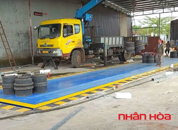 Lắp đặt trạm cân điện tử