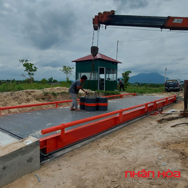 Lắp đặt trạm cân điện tử