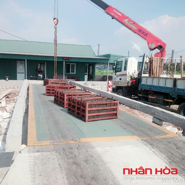 Lắp đặt trạm cân điện tử