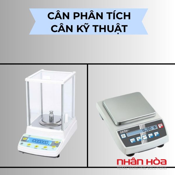 Phân biệt cân phân tích và cân kỹ thuật