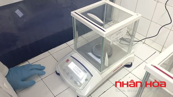 Độ đọc có trên cân phân tích