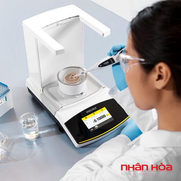 Ứng dụng cân phân tích phòng thí nghiệm