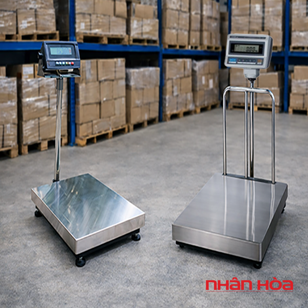Cân bàn điện tử 1 tấn có khác 1000kg không