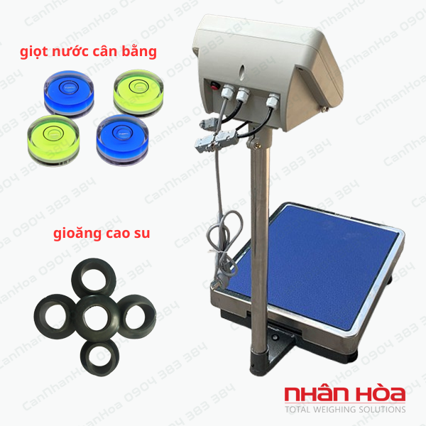 Cấu tạo cân bàn điện tử gồm những bộ phận nào