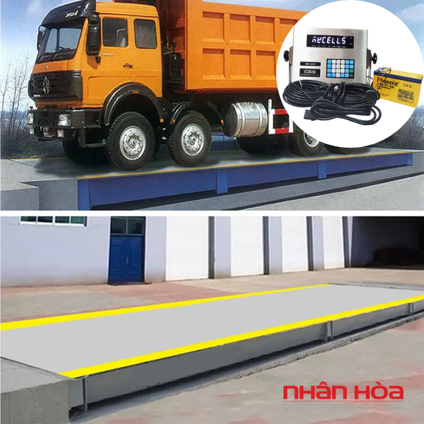 So sánh cân sàn điện tử và cân xe tải điện tử