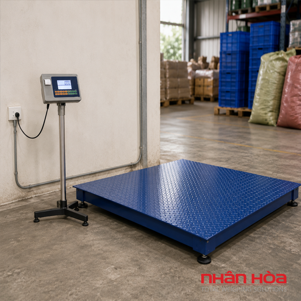 Cân sàn điện tử 3 tấn dùng trong ngành nào